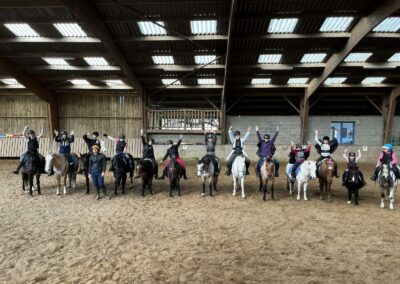 Photo de cours d'équitation